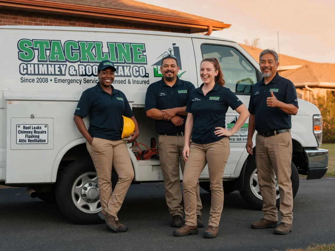 Chimney flashing repair company in Merrimac, WI
